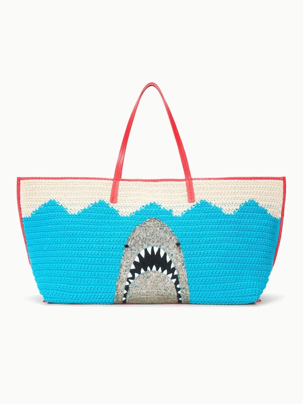 STAUD Christos large tote Great White NWT